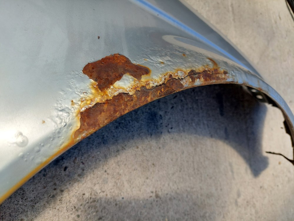 BMW E46 sedan touring ezüst titansilber titansilver jobb elsõ sárvédõ - ronda 2. kép