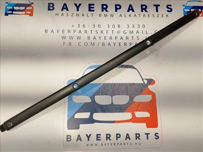 BMW E46 facelift sedan fekete hátsó lökhárító díszléc - PDC-s