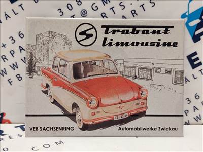 Trabant Limusine hûtőmágnes hûtő mágnes
