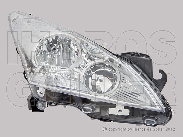 Peugeot 5008 2009-2016 - Fényszóró jobb 2H7+nap f. (motoros) TYC 1. kép