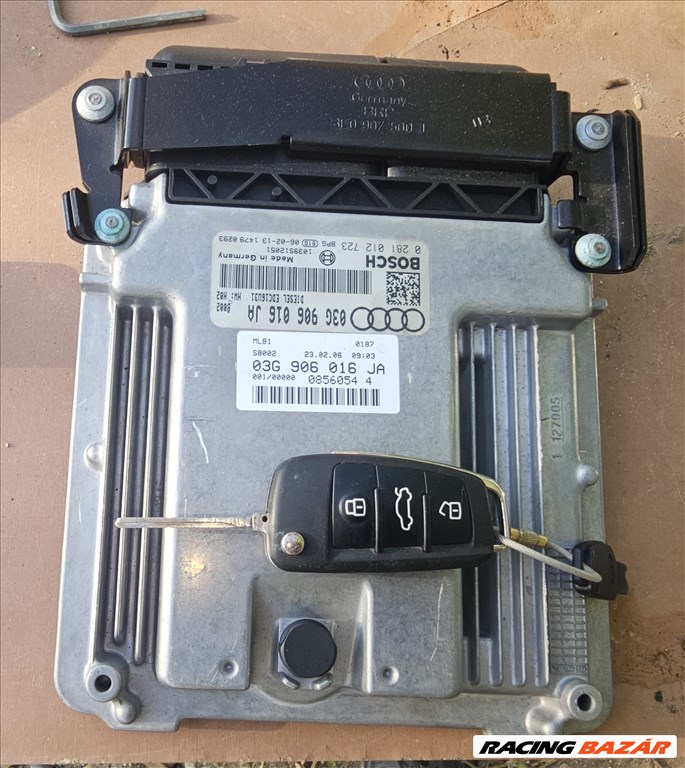 Audi A4 (B6/B7) Motorvezérlő komputer elektronika  1. kép