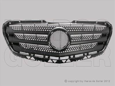 Mercedes Sprinter 2013-2018 W906 - Hűtődíszrács alsó keret nélkül