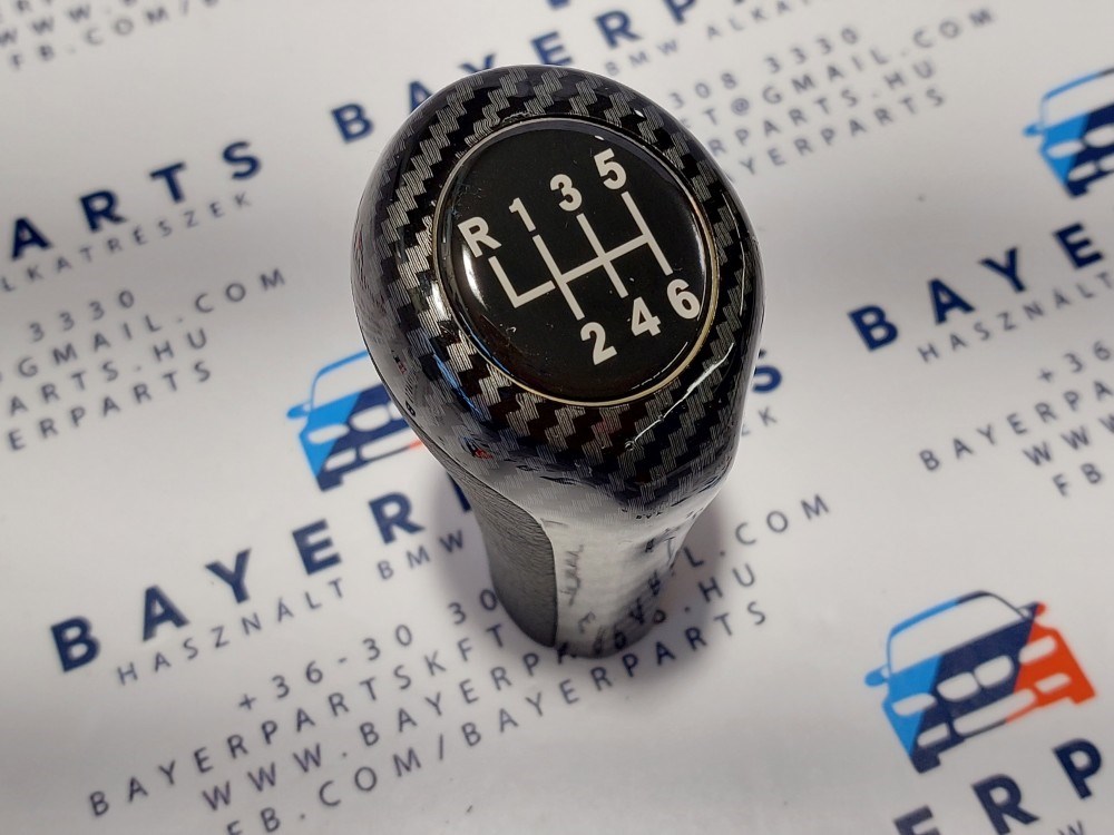 BMW E30 E32 E36 E34 E39 E46 E39 E90 E60 E87 stb. karbon carbon 6-os új váltógomb váltókar 6. kép