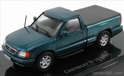 CHEVROLET S-10 PICK-UP 1995 GREEN MET