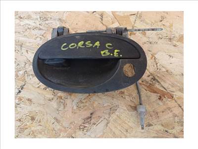 Opel Corsa C (2000-2010) Bal Első Ajtó Külső Kilincs 
