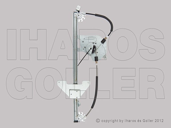 Citroen Berlingo 2012-2015 - Ablakemelő motor nélkül jobb első 1. kép