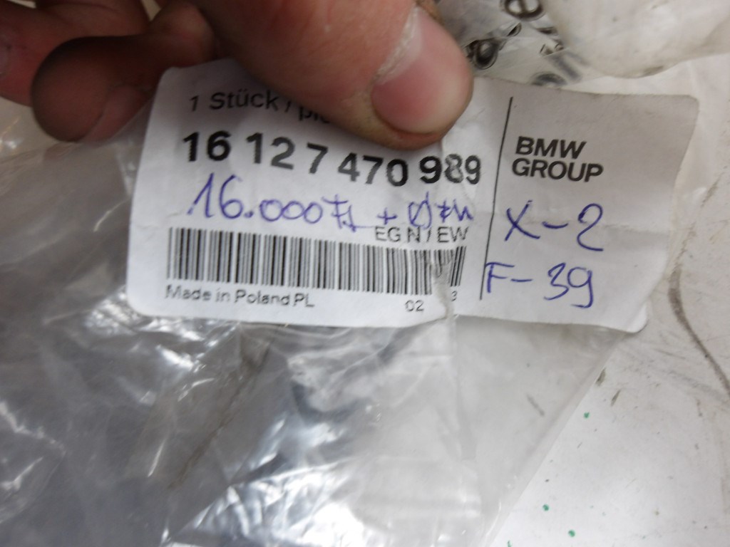 (GYÁRI ÚJ) BMW Üzemanyagcső F39/F40/F45/F48 3. kép