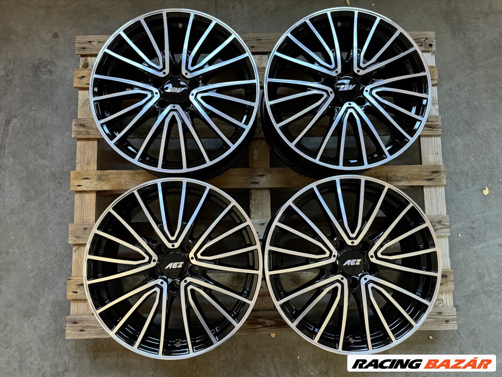 R18 5x112 (66,6) Aez Berlin dark 7.5J ET33.5 új alufelnik felnik 18"  2. kép
