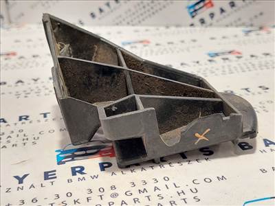 BMW E46 coupe sedan touring jobb hátsó lökhárító tartó konzol csúszka bak - hiányos