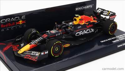 RED BULL F1 RB18 TEAM ORACLE RED BULL RACING N 11 AUSTIN USA GP 2022 SERGIO PEREZ MATT BLUE YELLOW RED