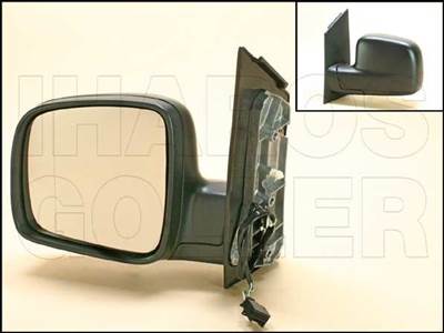 VW Caddy 2010-2015 - Külső tükör bal, el. állíth., fűth., aszf.,