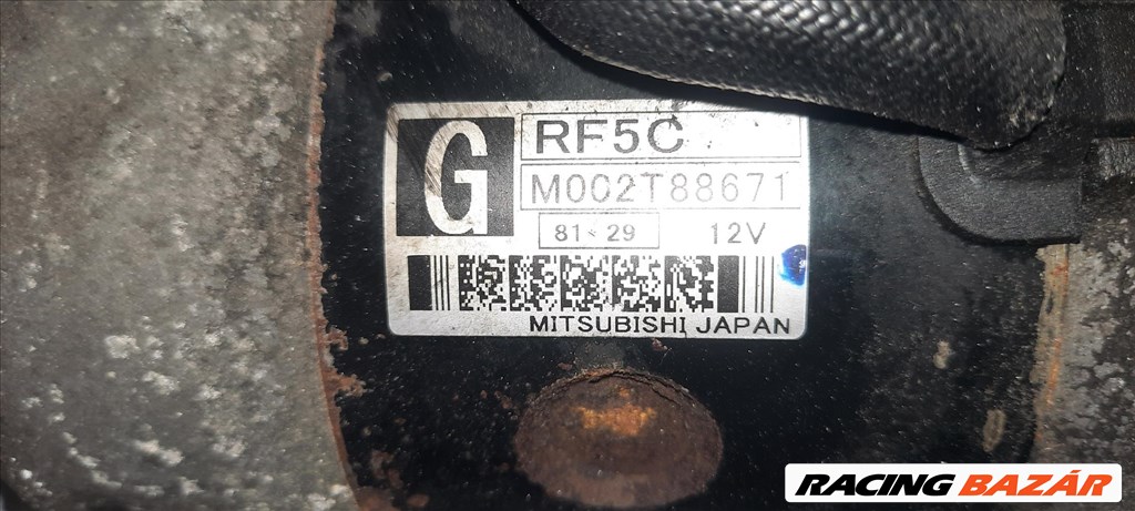 Mazda 5 RF diesel önindító RF5C m002t88671 2. kép