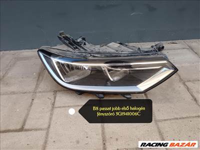 Volkswagen Passat B8 Halogén fényszóró 3G1941006C