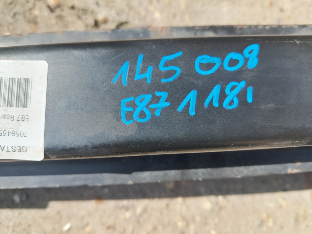 BMW E81 E87 benzines hátsó lökhárító merevítõ vas 4. kép