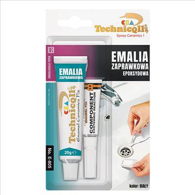 Zománcjavító készlet fehér színű 20+4 gr. Technicqll E-805