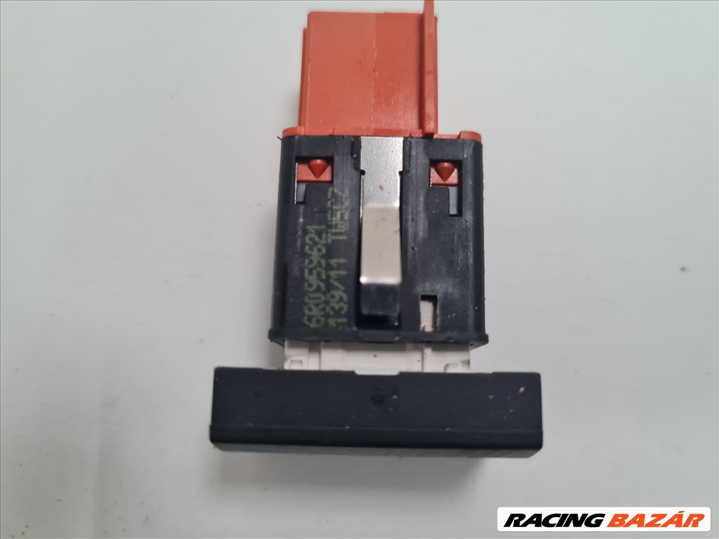 Volkswagen Polo V 1.2 6R hátsó ablakfűtés kapcsoló 6r0959621 3. kép
