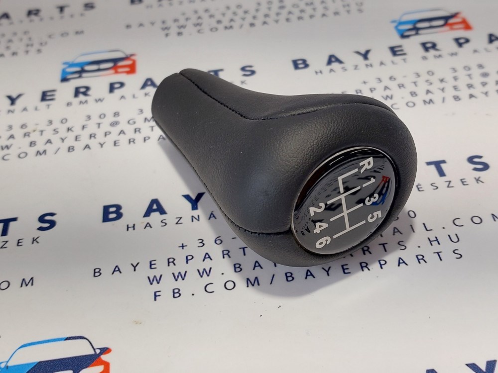 BMW E30 E32 E36 E34 E39 E46 E39 E90 E60 E87 stb. fekete 6-os új váltógomb váltókar 4. kép