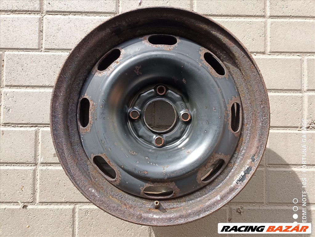 4x108 15" Citroen / Peugeot használt gyári lemezfelni garnitúra (R020) 3. kép
