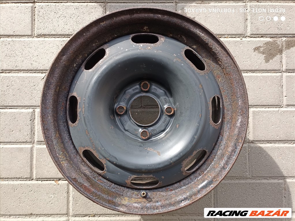 4x108 15" Citroen / Peugeot használt gyári lemezfelni garnitúra (R020) 4. kép