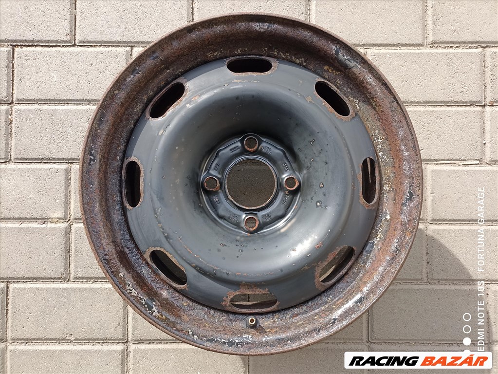 4x108 15" Citroen / Peugeot használt gyári lemezfelni garnitúra (R020) 6. kép