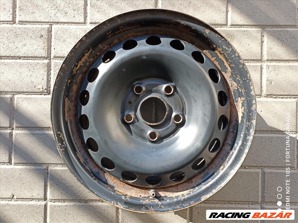 5x112 15" Volkswagen használt lemezfelni garnitúra (R024) 6. kép