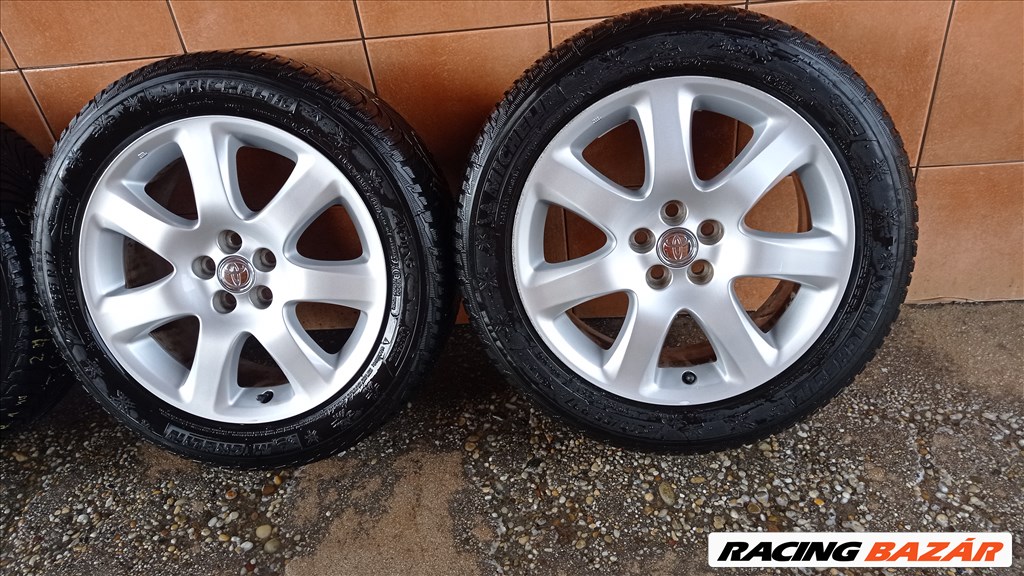 TOYOTA PRIUS 17" ALUFELNI 5X100 TÉLI 215/55R17 GUMIVAL OLCSÒN!!! 3. kép