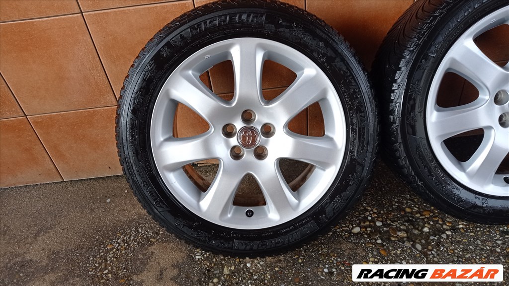 TOYOTA PRIUS 17" ALUFELNI 5X100 TÉLI 215/55R17 GUMIVAL OLCSÒN!!! 4. kép