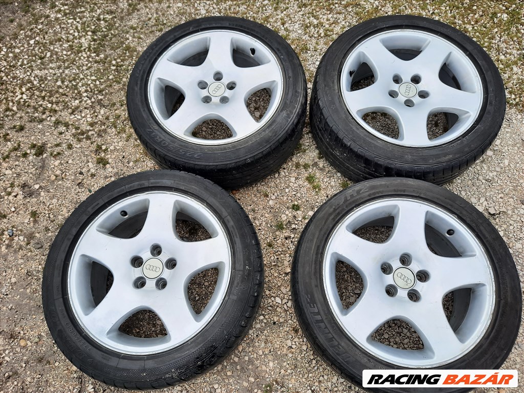  17 colos AUDI alufelni: 5x112 . 8Jx17 . Et35 , Vw ,Seat,Skoda stb ... 1. kép
