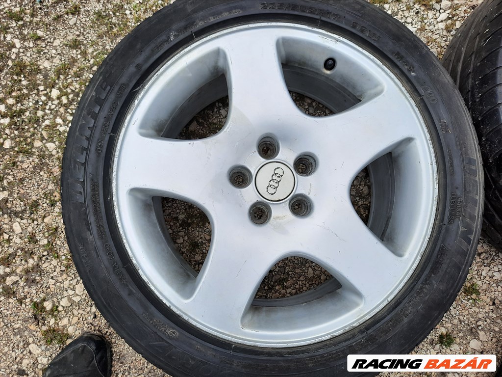  17 colos AUDI alufelni: 5x112 . 8Jx17 . Et35 , Vw ,Seat,Skoda stb ... 4. kép