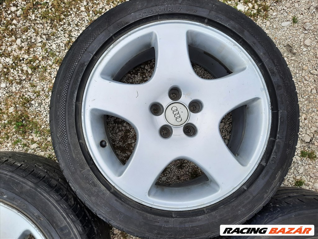  17 colos AUDI alufelni: 5x112 . 8Jx17 . Et35 , Vw ,Seat,Skoda stb ... 5. kép