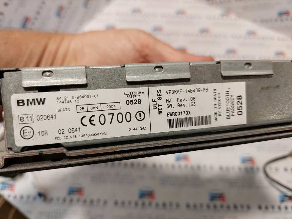 BMW E46 E39 E53 X5 Bluetooth ULF modul module elektronika 2. kép