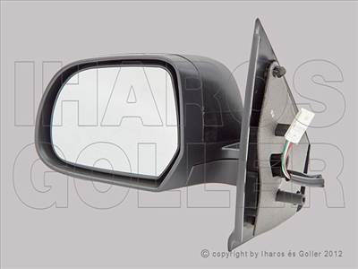 Dacia Dokker 2012-2021 - Külső tükör bal, el.áll., domb., fűth., fekete