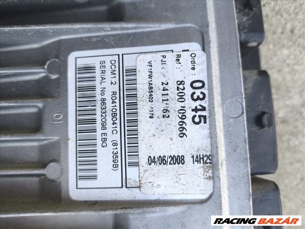 Renault Kangoo II Motor vezérlő compjute  1. kép