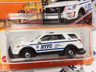 Ford Interceptor Utility (2016) - Matchbox - 1:64