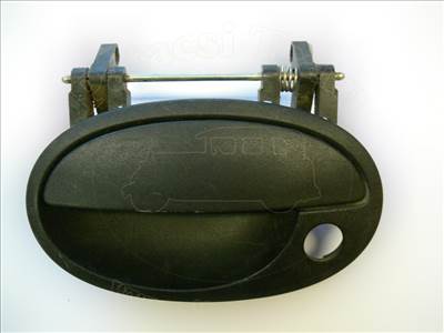 Opel Corsa C 2000-2006 - kilincs, külső, bal oldali első ajtó, antracit