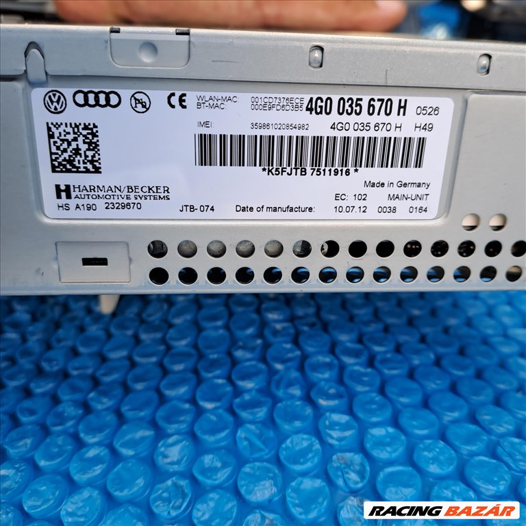 4g Mmi fejegység 4. kép