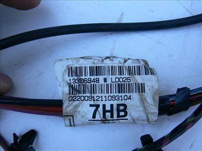 Opel Astra J 2009-2018 - kábelköteg, csomagtérajtó, bal oldali, jelölés: 7HB