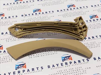 BMW E90 E91 bézs bal hátsó ajtóbehúzó fogantyú kapaszkodó ajtó behúzó karfa