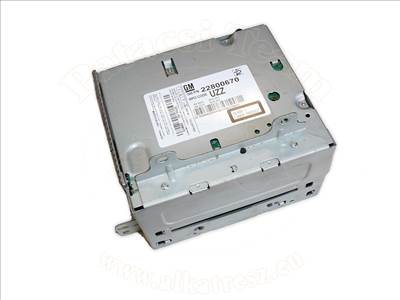 Opel Insignia A 2008-2017 - rádió és cd lejátszó, CD400, 11-12, jelöés: UZZ