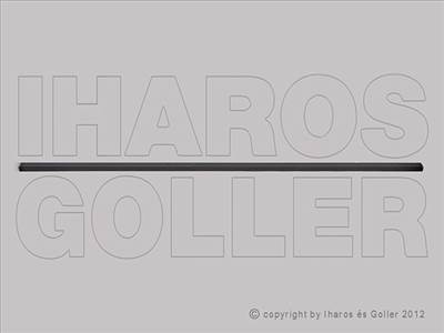 VW Crafter 2006-2016 - T.csomagt. rúd (SIGNO, acél 20x30 mm, 1600 mm)