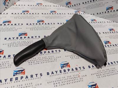 BMW E46 szürke bőr kézifék szoknya zsák markolat