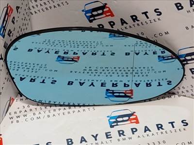 BMW E90 E91 E92 E93 E81 E82 E87 E88 sedan touring coupe ÚJ jobb visszapillantó tükör lap tükörlap