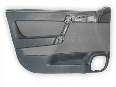 Opel Astra G 1997-2010 - kárpit, bal oldali első ajtó, fekete, króm kilinccsel, 4/5ajtós és van/caravan