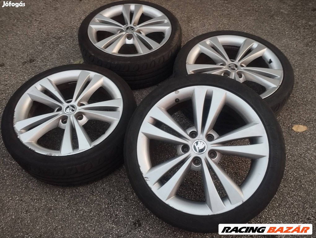 5x112 18 Skoda Neptune gyári alufelni r18 " 2. kép