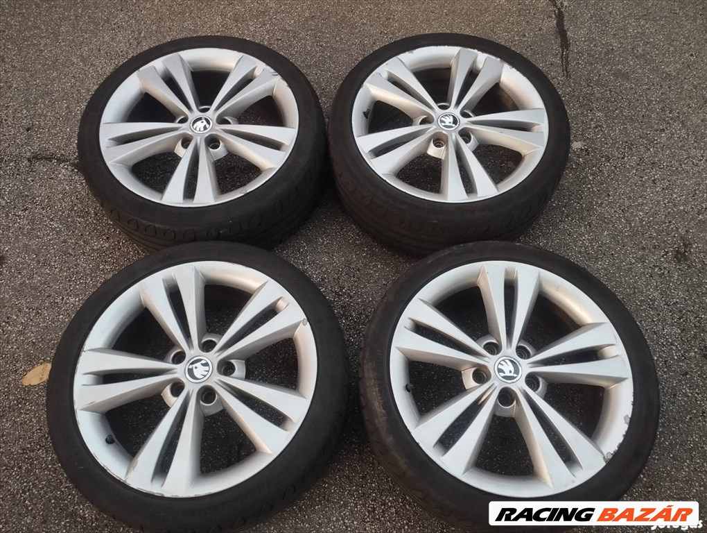 5x112 18 Skoda Neptune gyári alufelni r18 " 3. kép