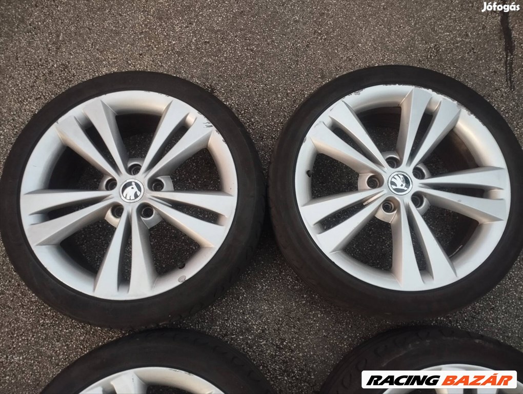 5x112 18 Skoda Neptune gyári alufelni r18 " 5. kép