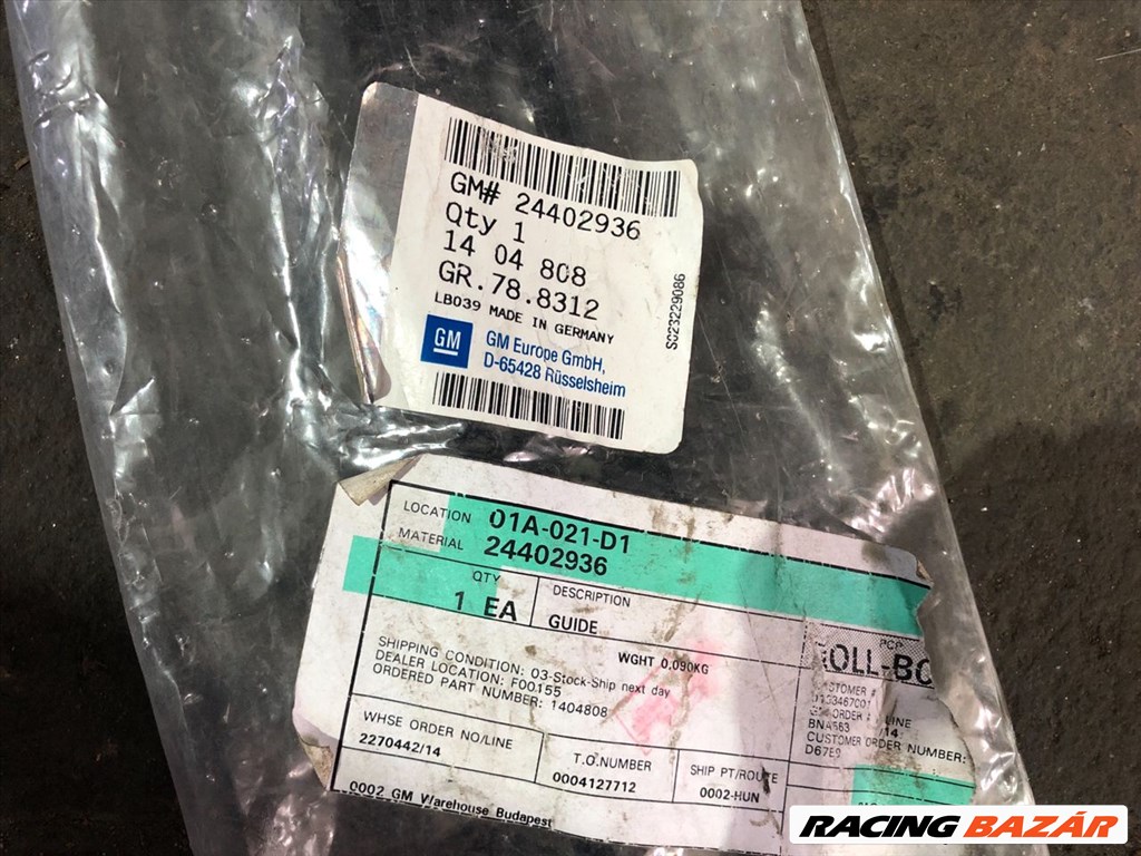 OPEL VECTRA C  Bal első Lökhárító Tartó (Műanyag) 24402936 2. kép
