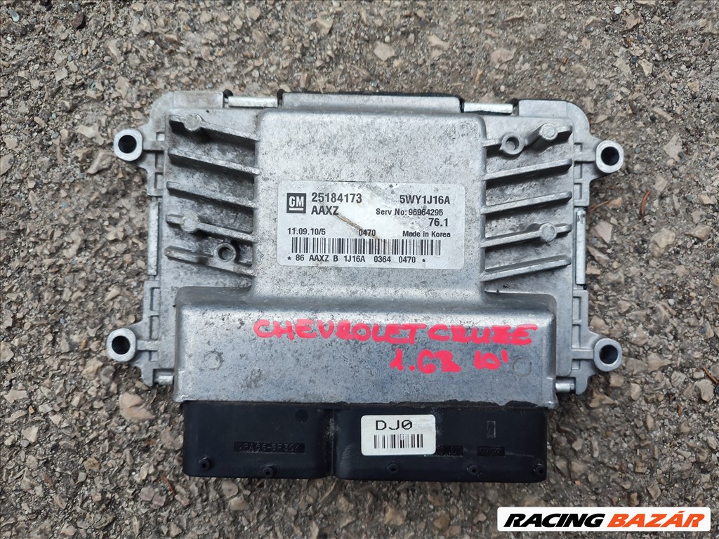Chevrolet Cruze 1.6 motorvezérlő elektronika  25184173 1. kép