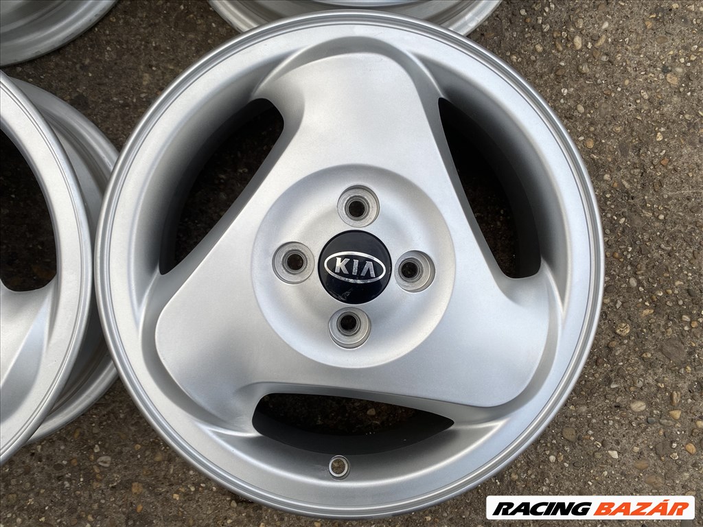4db gyári 15" KIA Picanto alufelni. (3582) 2. kép