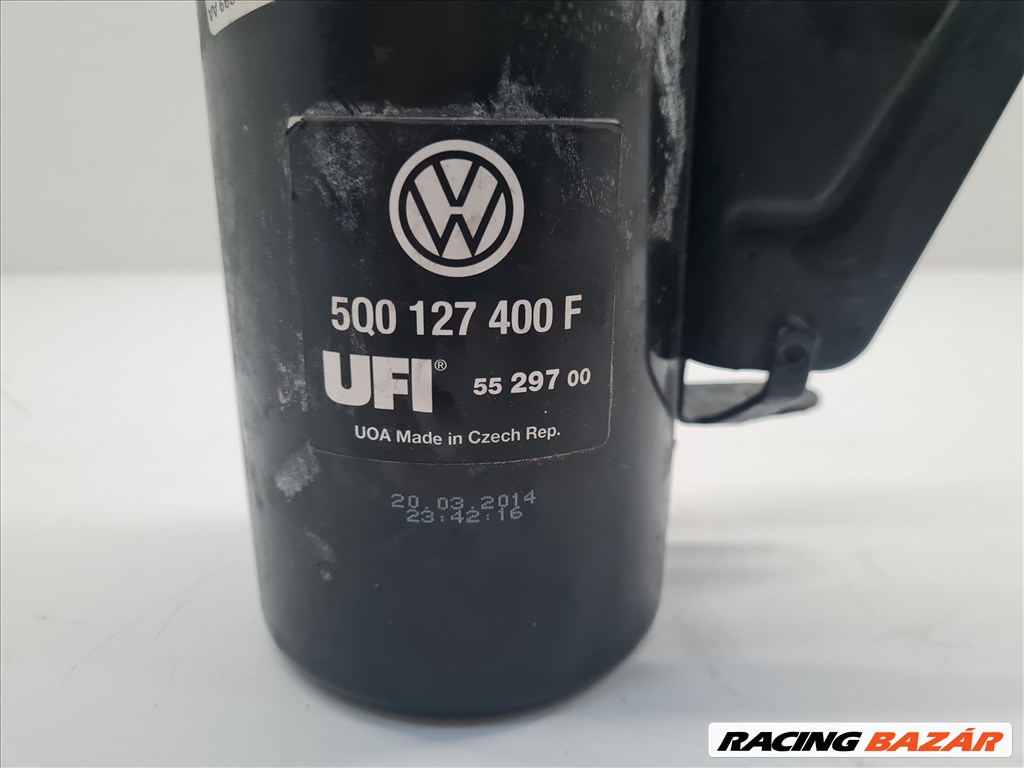 Volkswagen Golf VII üzemanyagszűrő ház 5q0127400f 2. kép